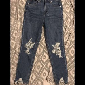 american eagle mom jeans
